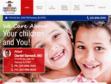 Tablet Screenshot of entforchildren.com
